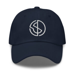 SOMAE Classic Cap White - casquette streetwear blanche logo brode